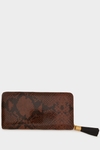 Samburu zipped continental wallet