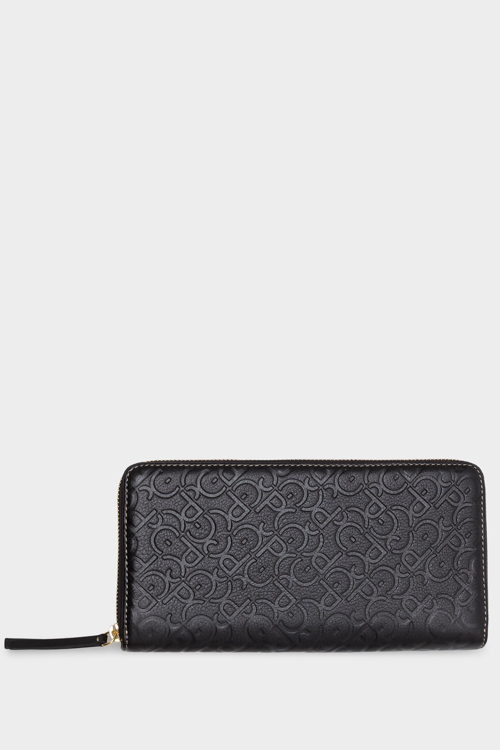 Combinación Única zipped continental wallet