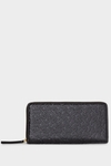 Combinación Única zipped continental wallet