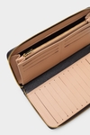 Combinación Única zipped continental wallet