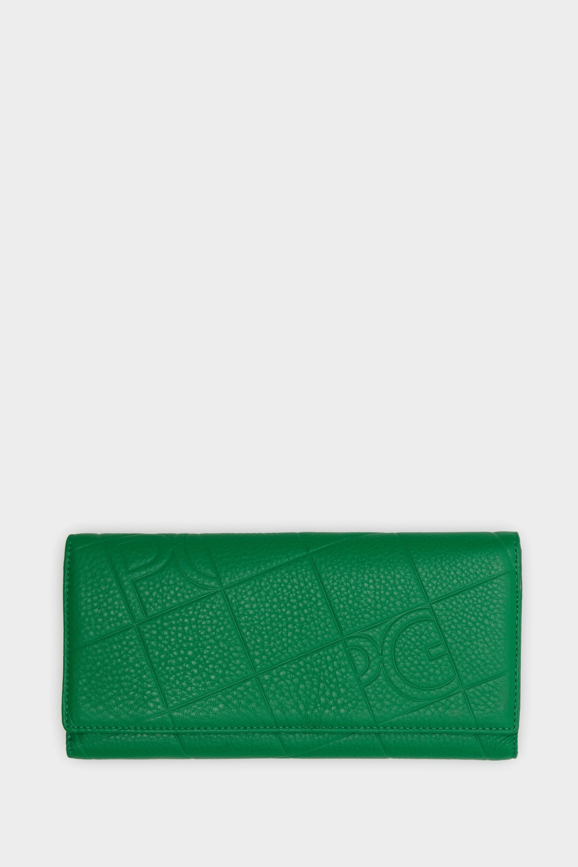 Stamp American wallet with detachable coin purse