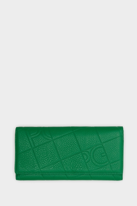STAMP AMERICAN WALLET WITH DETACHABLE COIN PURSE