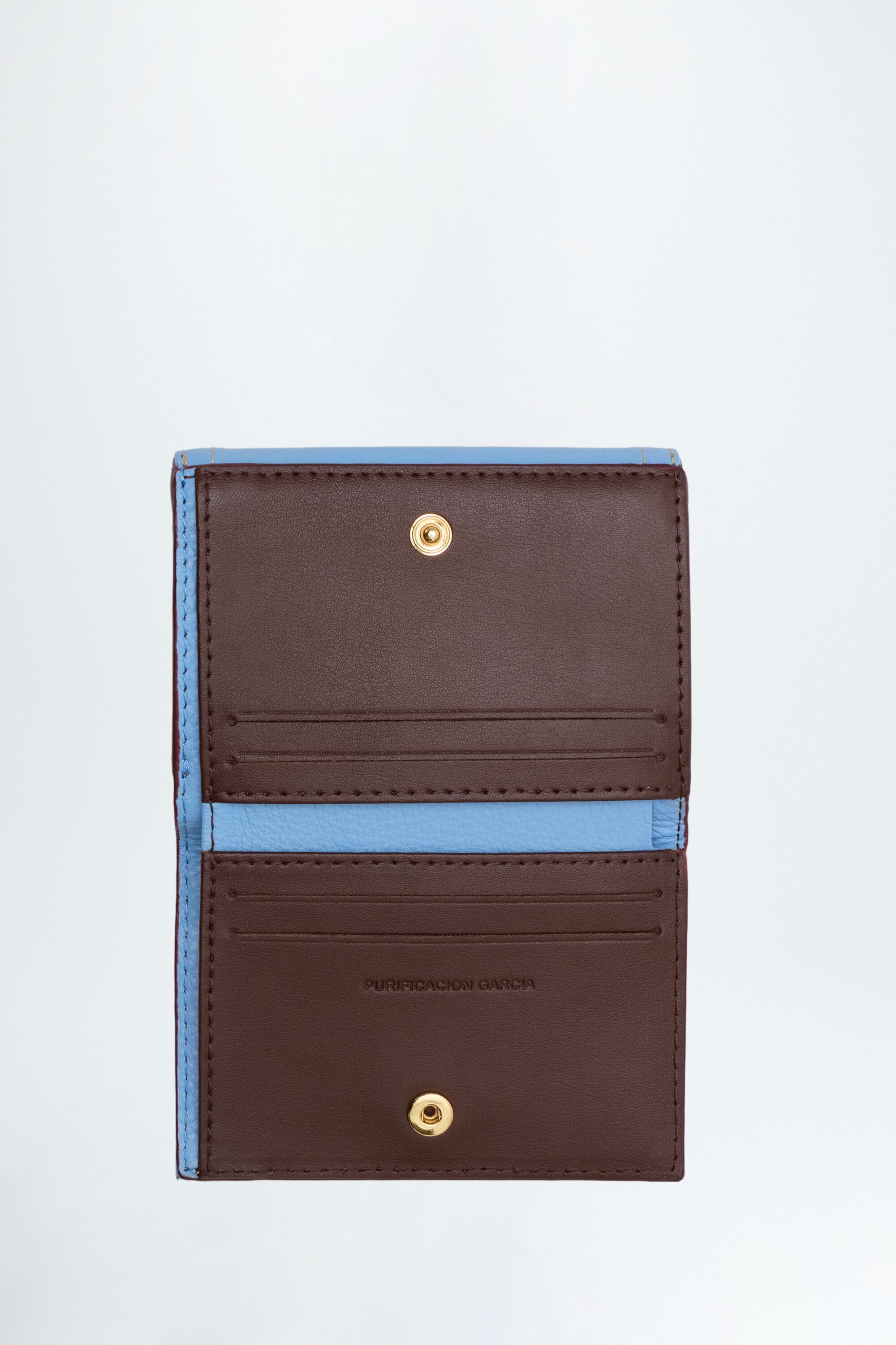 Combinación Única Japanese wallet light blue - Purificacion Garcia
