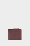 Combinación Única zipped card holder