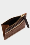 Combinación Única zipped card holder