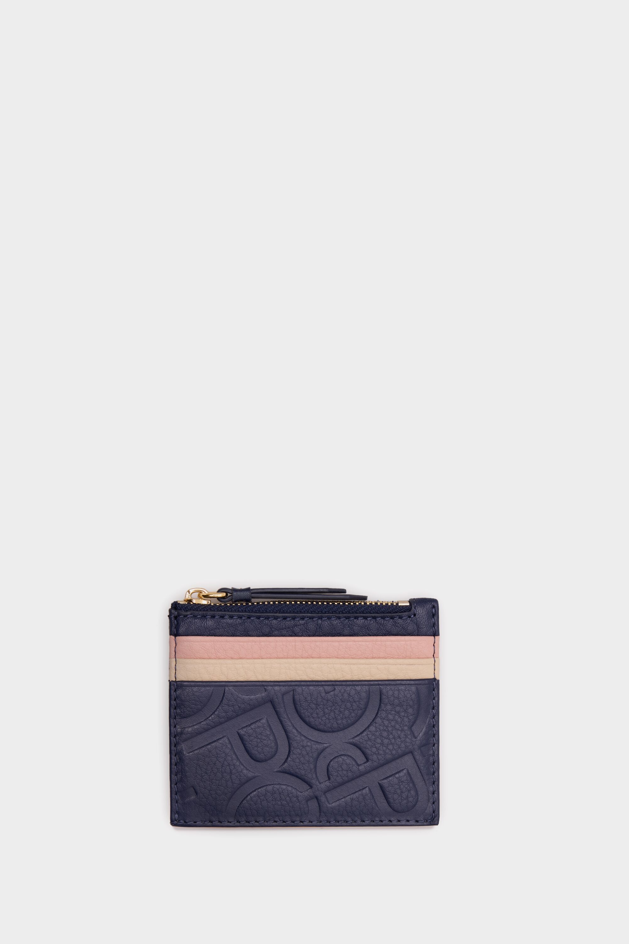 Combinación Única zipped card holder