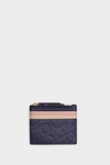 Combinación Única zipped card holder