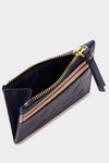 Combinación Única zipped card holder