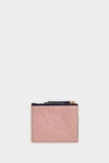 Combinación Única zipped card holder