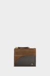 Combinación Única zipped card holder