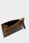 Combinación Única zipped card holder