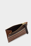 Combinación Única zipped card holder