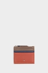 Combinación Única zipped card holder