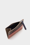 Combinación Única zipped card holder