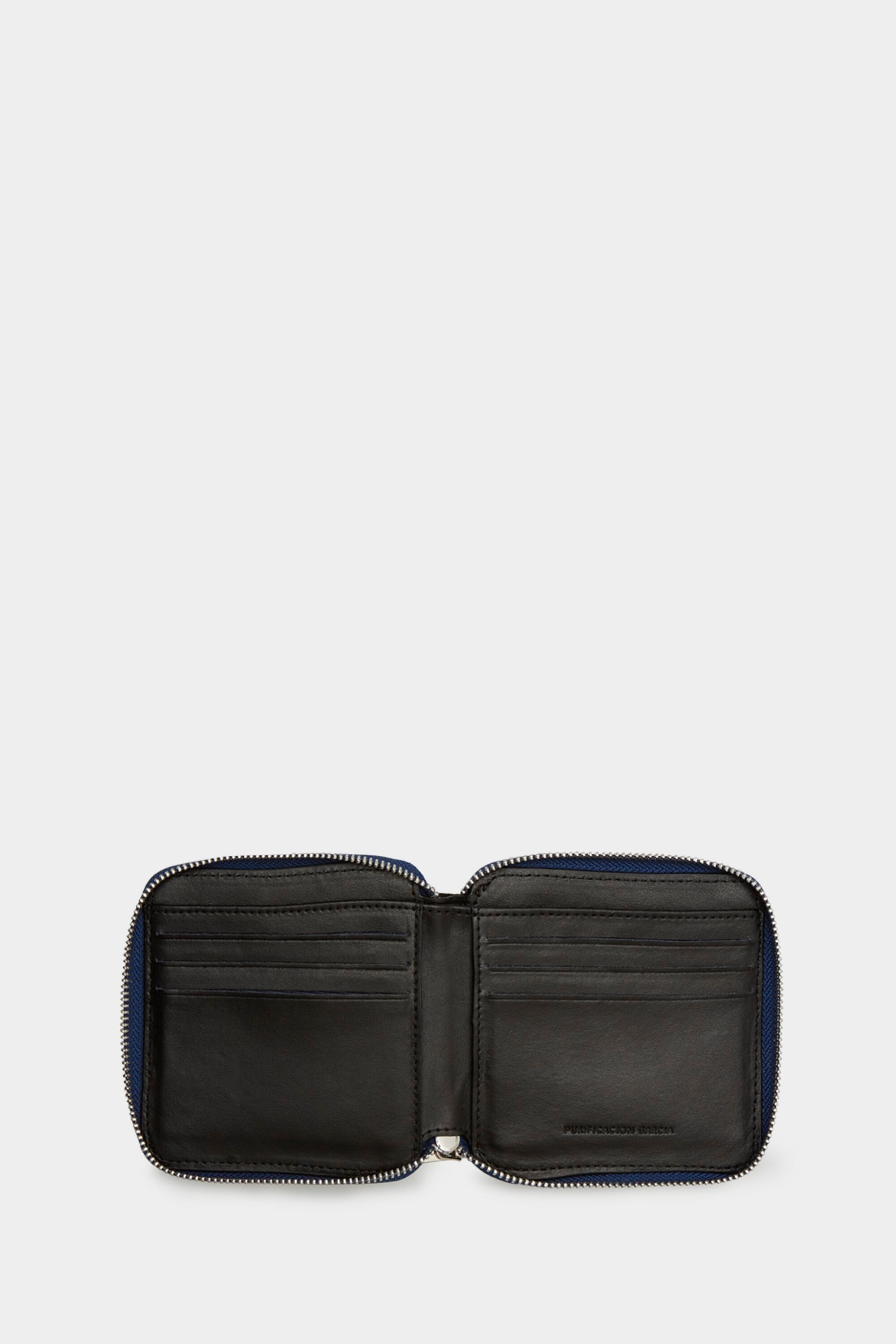 Mod zipped wallet black - Purificacion Garcia Belgium