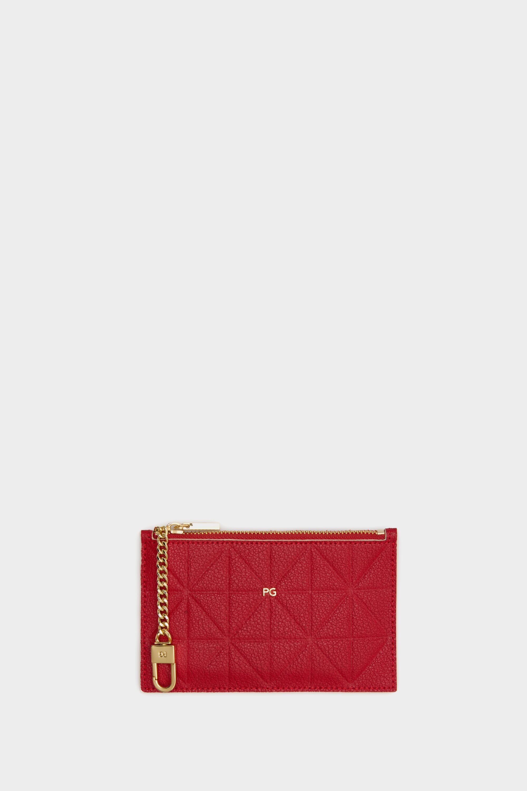 Tándem coin purse with clasp