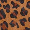 LEOPARD/DARK BROWN