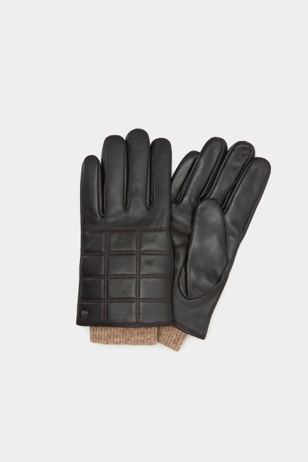 GUANTES PIEL CHOCO PG