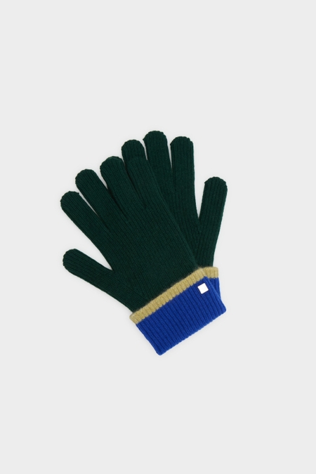 PG CUBE WOOL AND CASHMERE GLOVES