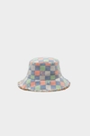 CANVAS CUBE DENIM BUCKET HAT