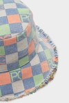 CANVAS CUBE DENIM BUCKET HAT