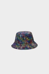 Ginza nylon reversible bucket hat