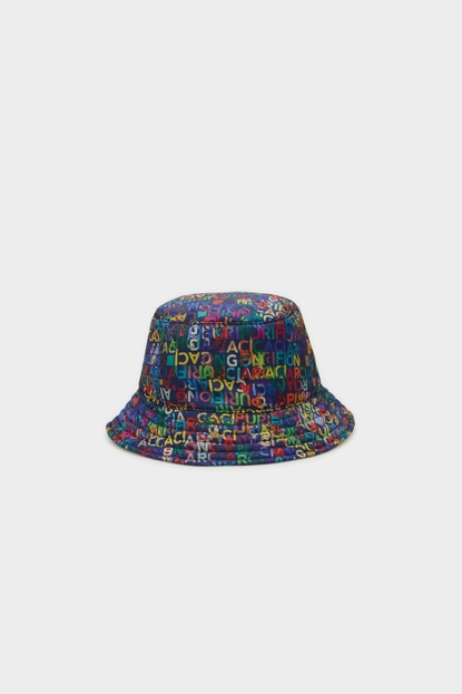 GINZA NYLON REVERSIBLE BUCKET HAT