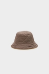 Origami nylon reversible bucket hat