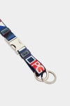 Tándem lanyard keyring