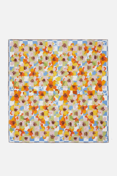 GAMBITO 90 SILK SCARF