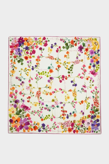 BOTÁNICO 90 SILK SCARF