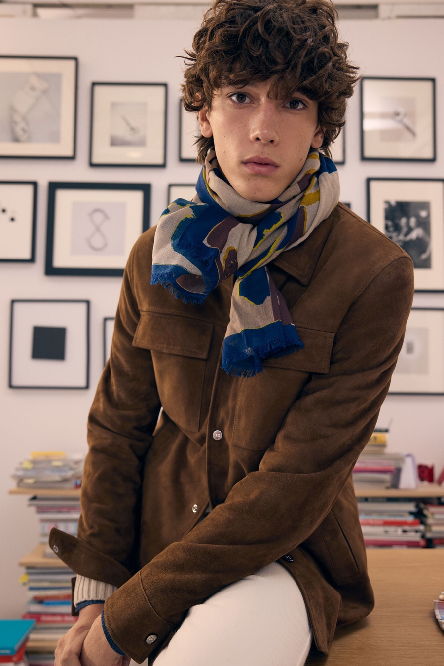 CALA FRIDA WOOL SCARF