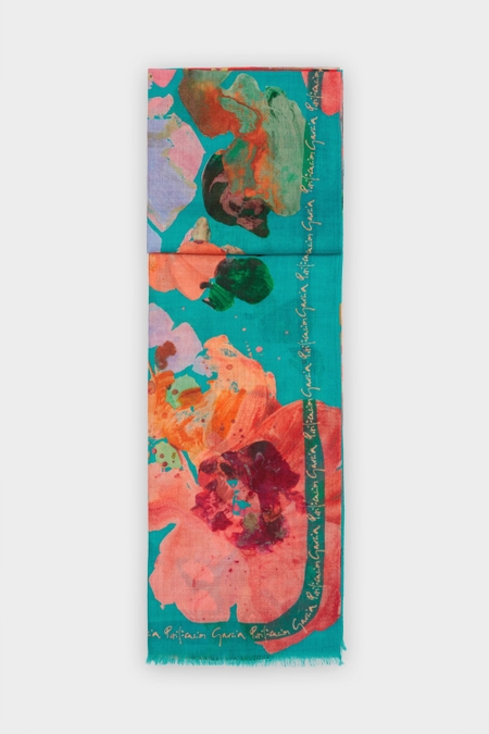 GOUACHE WOOL SCARF