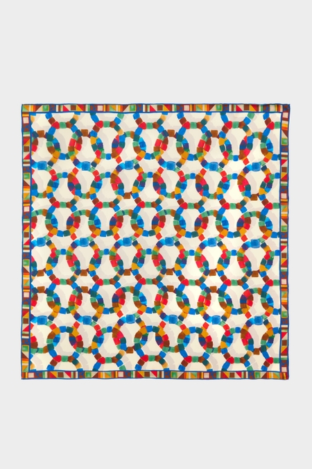 AFRIC8 90 SILK SCARF