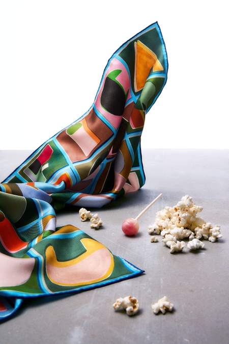 PG CODEX 90 SILK SCARF