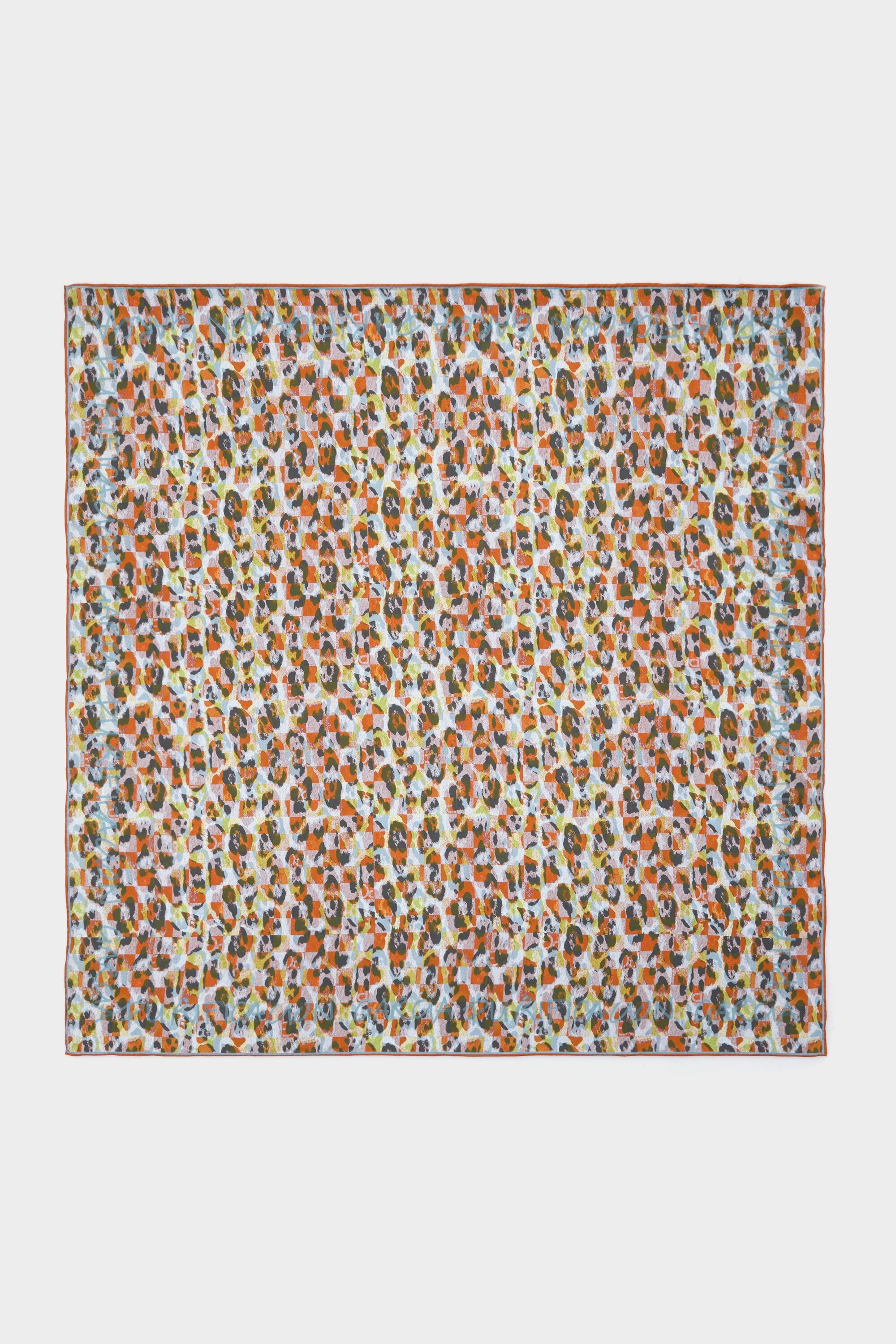 Gambicho 90 silk scarf