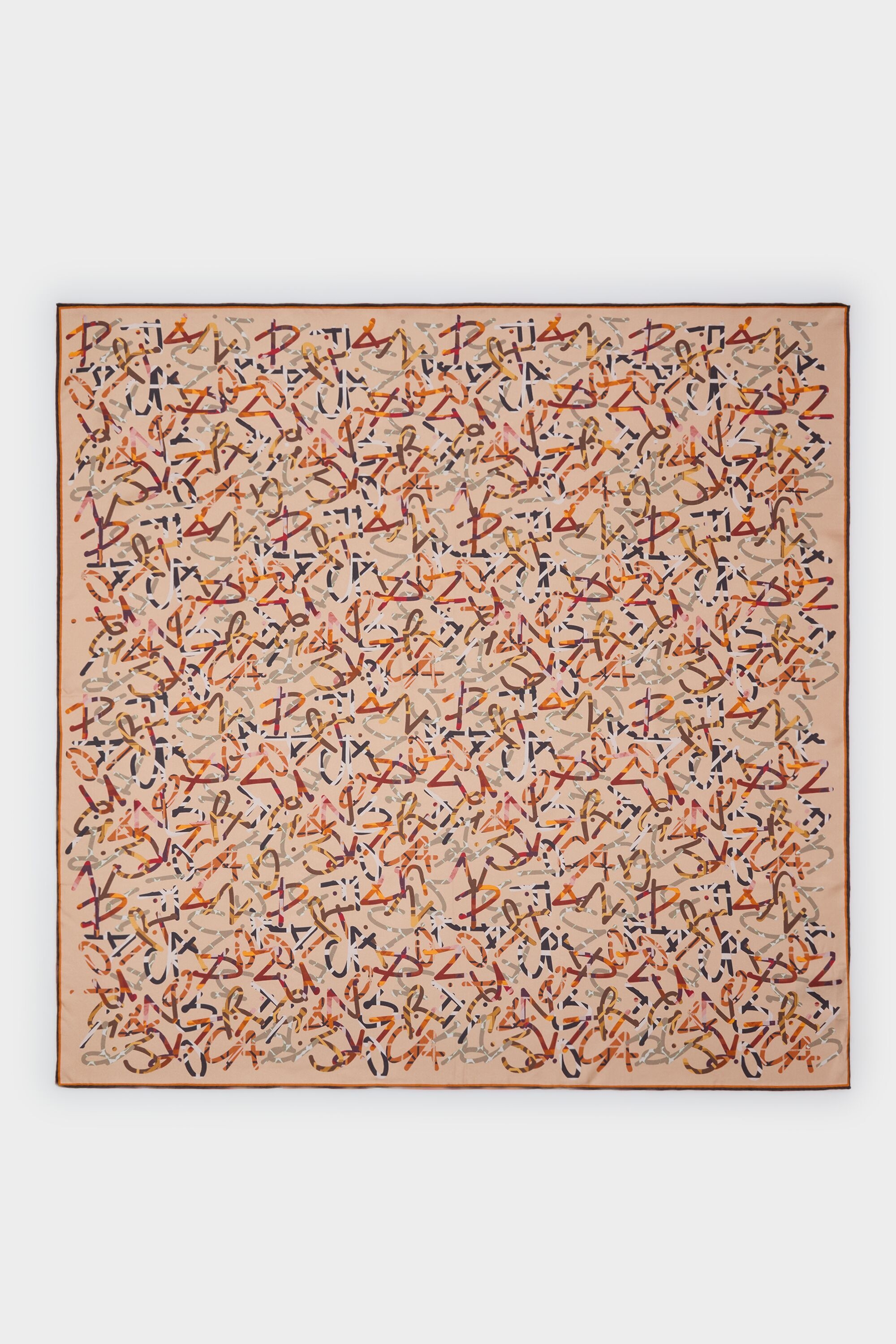 Untyped 90 silk scarf