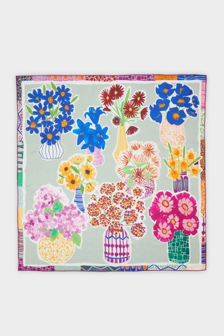 CERAMICUS 90 SILK SCARF