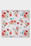 Floralis 90 silk scarf