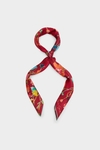Floralis 90 silk scarf