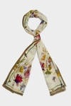 Floralis wool scarf