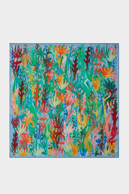 MATISSE AL CUBO 90 SILK SCARF