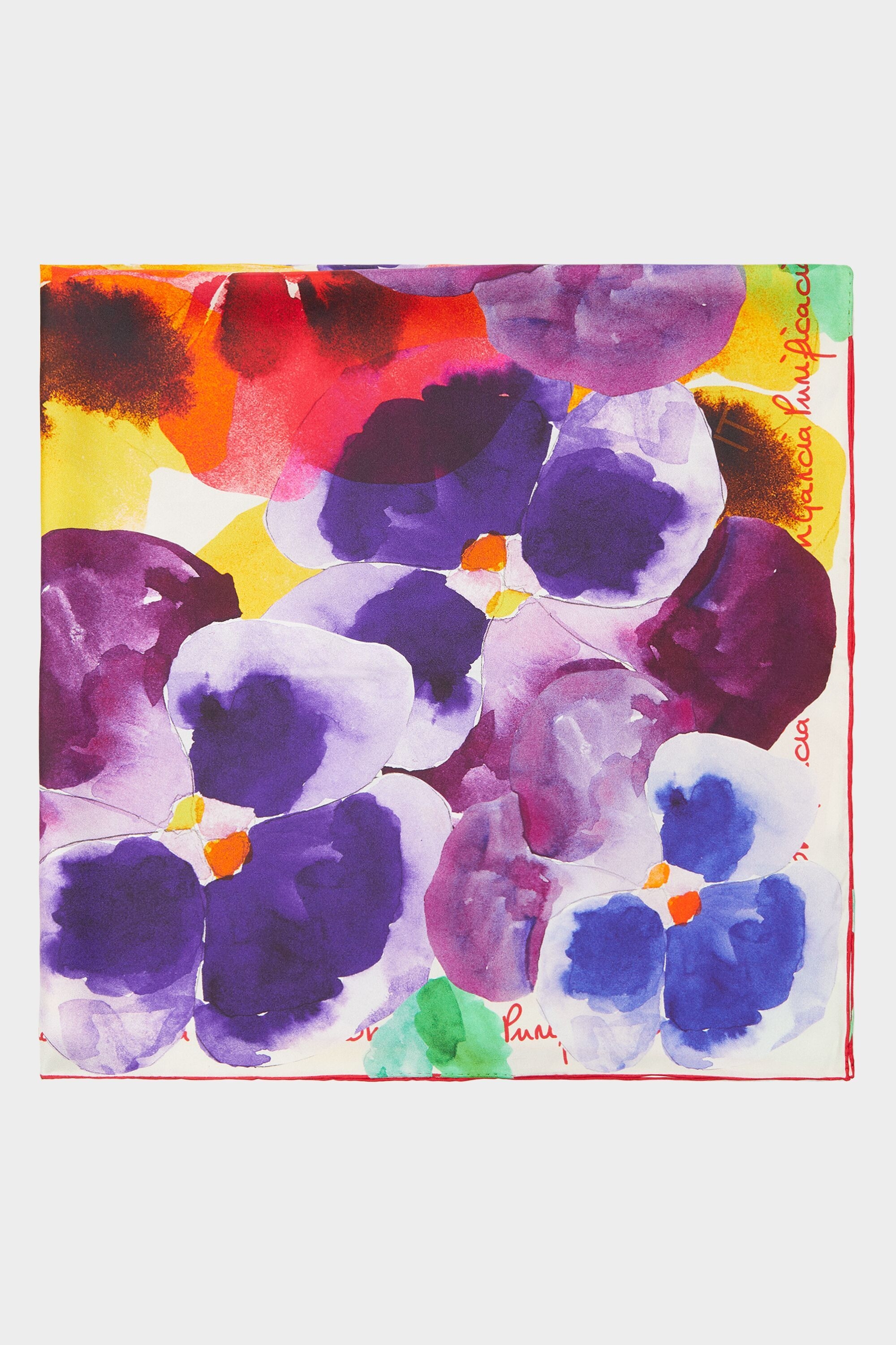 Piensa Mal y Acertarás 90 silk scarf