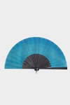 Wood hand fan