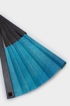 Wood hand fan