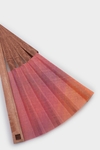 Wood hand fan