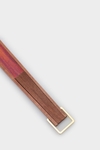 Wood hand fan