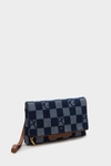 Lona Cubos Denim wash bag