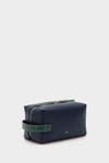 Sail leather cube wash bag