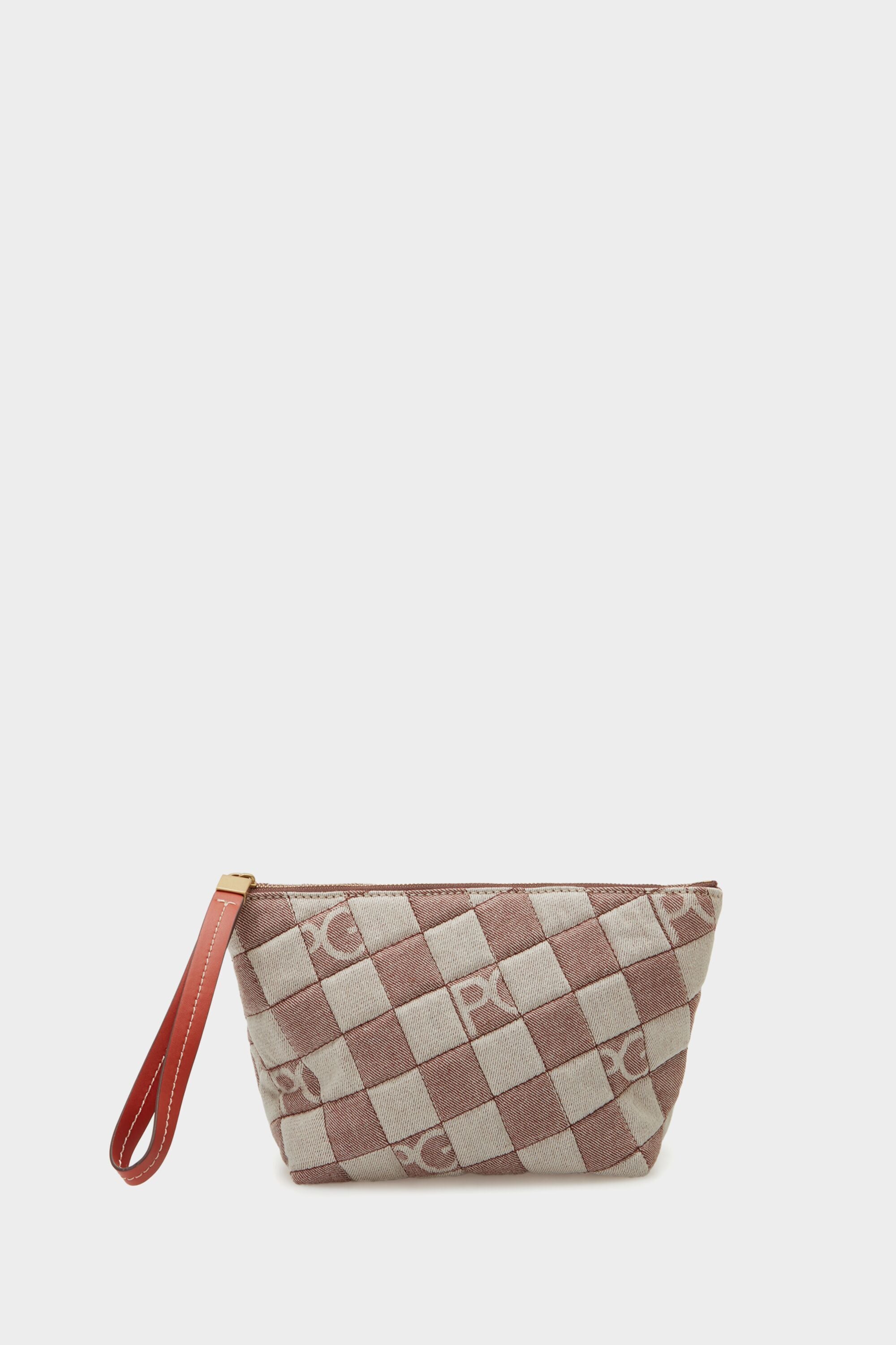 Louis Vuitton Toiletry bag , giant checkerboard. Black Cloth ref
